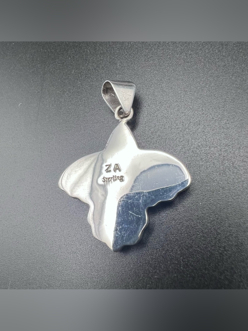 Sterling Silver Galaxy Micro Inlay Pendant - Eagle - Picture 2 of 5